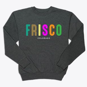 Frisco Colorado Color Pop Premium Crewneck Sweatshirt