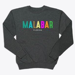 Malabar Florida Color Pop Premium Crewneck Sweatshirt