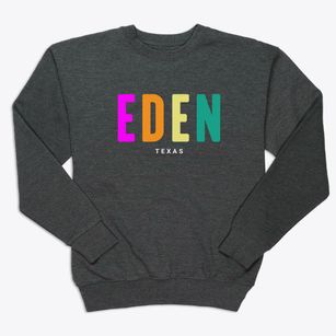 Eden Texas Color Pop Premium Crewneck Sweatshirt