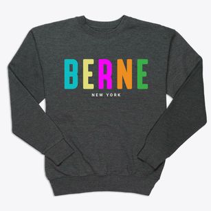Berne New York Color Pop Premium Crewneck Sweatshirt