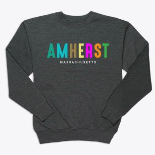 Amherst Massachusetts Color Pop Premium Crewneck Sweatshirt