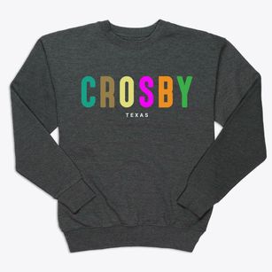 Crosby Texas Color Pop Premium Crewneck Sweatshirt