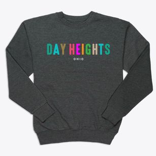 Day Heights Ohio Color Pop Premium Crewneck Sweatshirt