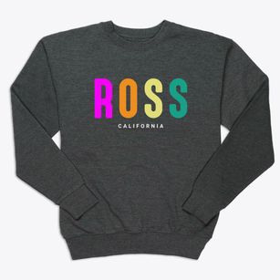 Ross California Color Pop Premium Crewneck Sweatshirt