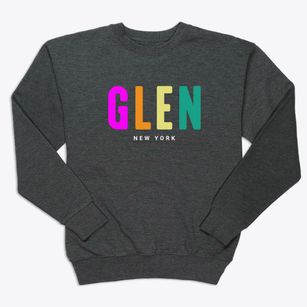 Glen New York Color Pop Premium Crewneck Sweatshirt