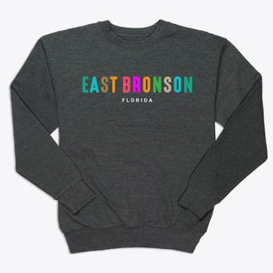 East Bronson Florida Color Pop Premium Crewneck Sweatshirt