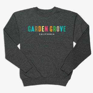 Garden Grove California Color Pop Premium Crewneck Sweatshirt