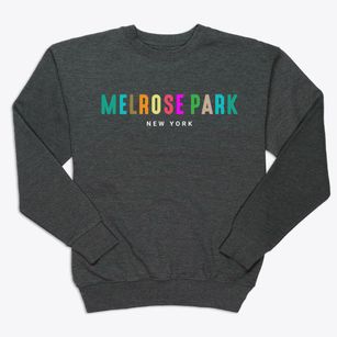 Melrose Park New York Color Pop Premium Crewneck Sweatshirt