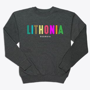 Lithonia Georgia Color Pop Premium Crewneck Sweatshirt
