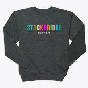 Stockbridge New York Color Pop Premium Crewneck Sweatshirt