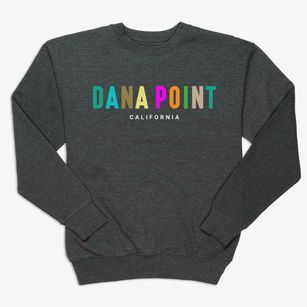 Dana Point California Color Pop Premium Crewneck Sweatshirt