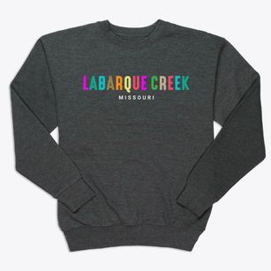 Labarque Creek Missouri Color Pop Premium Crewneck Sweatshirt