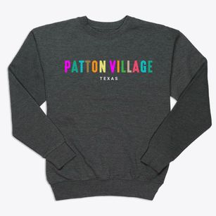 Patton Village Texas Color Pop Premium Crewneck Sweatshirt