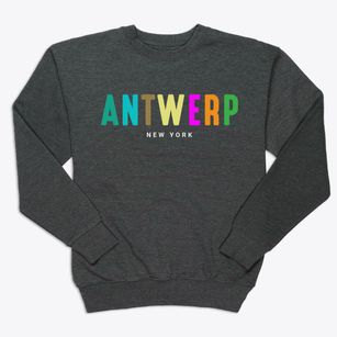 Antwerp New York Color Pop Premium Crewneck Sweatshirt