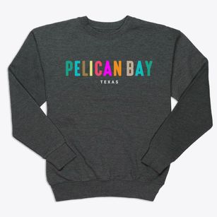 Pelican Bay Texas Color Pop Premium Crewneck Sweatshirt