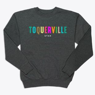 Toquerville Utah Color Pop Premium Crewneck Sweatshirt