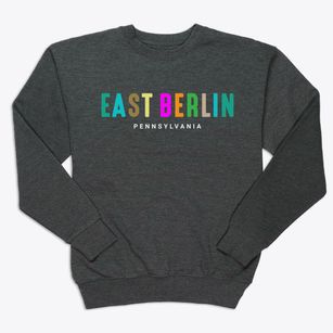 East Berlin Pennsylvania Color Pop Premium Crewneck Sweatshirt