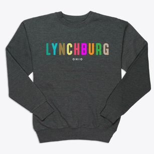 Lynchburg Ohio Color Pop Premium Crewneck Sweatshirt