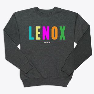 Lenox Iowa Color Pop Premium Crewneck Sweatshirt