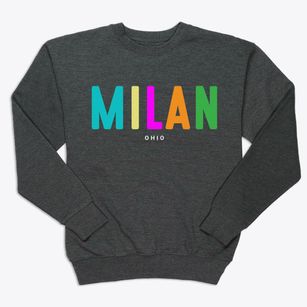 Milan Ohio Color Pop Premium Crewneck Sweatshirt