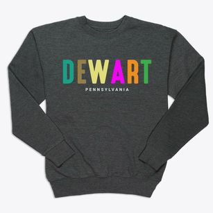 Dewart Pennsylvania Color Pop Premium Crewneck Sweatshirt
