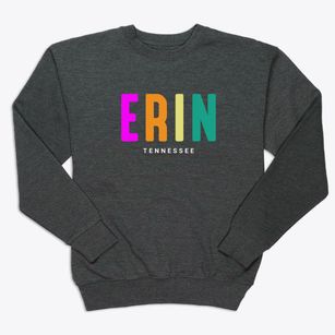 Erin Tennessee Color Pop Premium Crewneck Sweatshirt