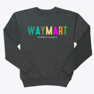 Waymart Pennsylvania Color Pop Premium Crewneck Sweatshirt