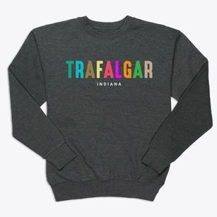 Trafalgar Indiana Color Pop Premium Crewneck Sweatshirt