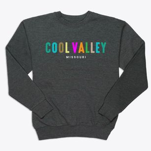 Cool Valley Missouri Color Pop Premium Crewneck Sweatshirt