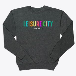 Leisure City Florida Color Pop Premium Crewneck Sweatshirt