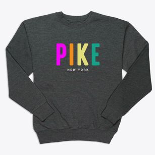 Pike New York Color Pop Premium Crewneck Sweatshirt