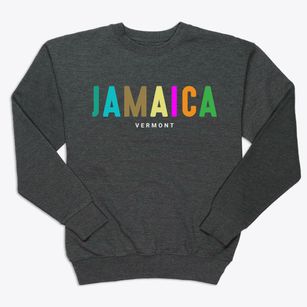 Jamaica Vermont Color Pop Premium Crewneck Sweatshirt