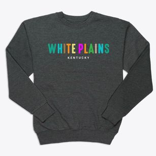 White Plains Kentucky Color Pop Premium Crewneck Sweatshirt
