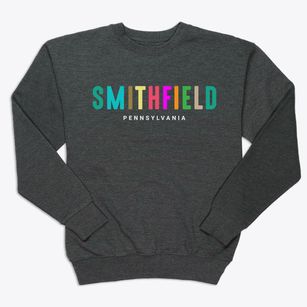 Smithfield Pennsylvania Color Pop Premium Crewneck Sweatshirt
