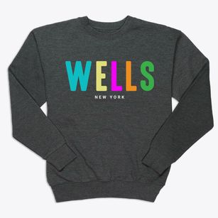 Wells New York Color Pop Premium Crewneck Sweatshirt