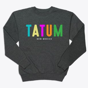 Tatum New Mexico Color Pop Premium Crewneck Sweatshirt
