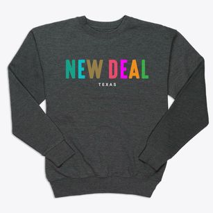 New Deal Texas Color Pop Premium Crewneck Sweatshirt