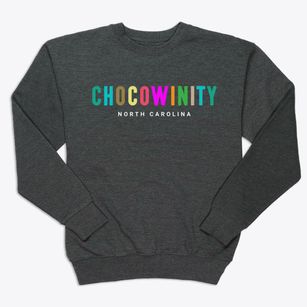 Chocowinity North Carolina Color Pop Premium Crewneck Sweatshirt