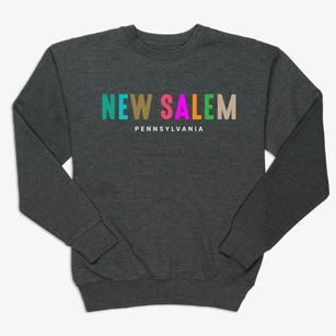 New Salem Pennsylvania Color Pop Premium Crewneck Sweatshirt