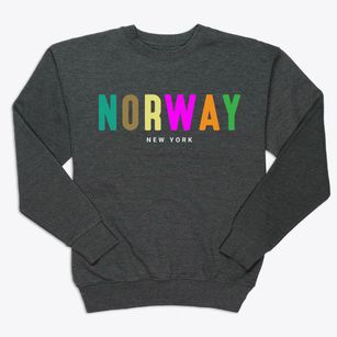 Norway New York Color Pop Premium Crewneck Sweatshirt