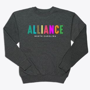 Alliance North Carolina Color Pop Premium Crewneck Sweatshirt