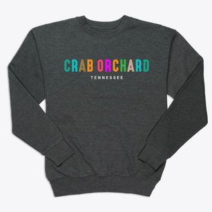 Crab Orchard Tennessee Color Pop Premium Crewneck Sweatshirt