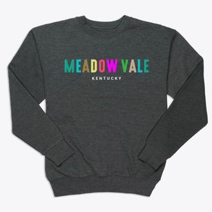 Meadow Vale Kentucky Color Pop Premium Crewneck Sweatshirt