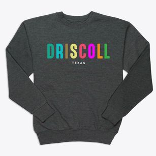 Driscoll Texas Color Pop Premium Crewneck Sweatshirt