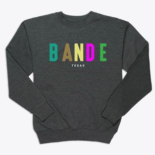 B And E Texas Color Pop Premium Crewneck Sweatshirt