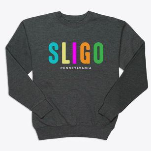 Sligo Pennsylvania Color Pop Premium Crewneck Sweatshirt
