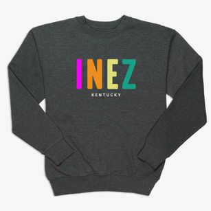 Inez Kentucky Color Pop Premium Crewneck Sweatshirt