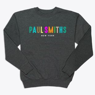 Paul Smiths New York Color Pop Premium Crewneck Sweatshirt