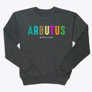 Arbutus Maryland Color Pop Premium Crewneck Sweatshirt