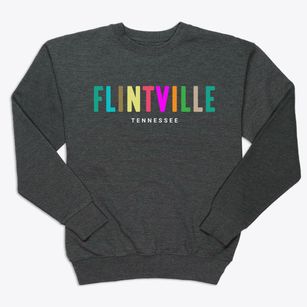 Flintville Tennessee Color Pop Premium Crewneck Sweatshirt